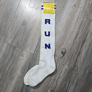 NWT Sox Box RUN LONGER White Socks, One Size Fits Most